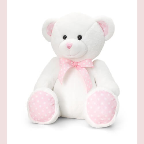 Spotty Teddy Bear - Pink